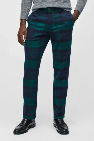 Pantalones de pana elástica para las fiestas