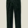 Pantalones de terciopelo para hombre de Bonobos | Pantalones de lujo italianos con pliegues