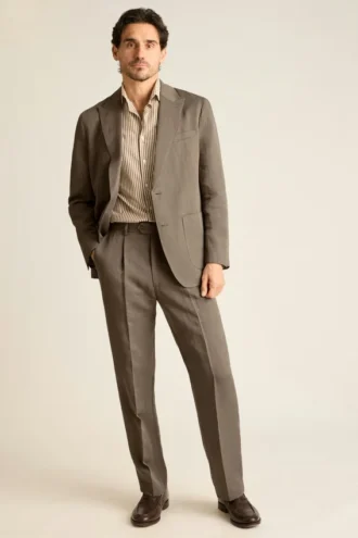 Pantalones de vestir de corte holgado para hombre de Bonobos | Plisados al estilo italiano