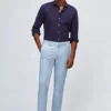 Pantalones de vestir de lana elástica italiana Pantalones de vestir de lana elástica italiana