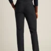 Pantalones de vestir de lana elástica italiana con cintura elástica