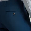 Pantalones de vestir de lana elástica para hombre