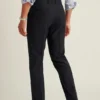 Pantalones de vestir de lana elástica para hombre