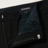 Pantalones de vestir de lana elástica para hombre
