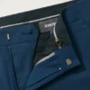 Pantalones de vestir de lana elástica para hombre