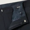 Pantalones de vestir de lana elástica para hombre