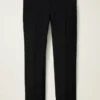 Pantalones de vestir de lana elástica para hombre