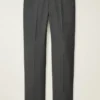 Pantalones de vestir de lana elástica para hombre