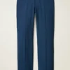 Pantalones de vestir de lana elástica para hombre