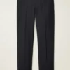 Pantalones de vestir de lana elástica para hombre