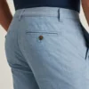 Pantalones elásticos de cambray