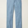 Pantalones elásticos de cambray