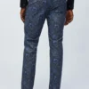 Pantalones elásticos de primera calidad confeccionados con tejido Liberty
