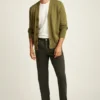 Pantalones italianos cepillados de 5 bolsillos Pantalones italianos cepillados de 5 bolsillos