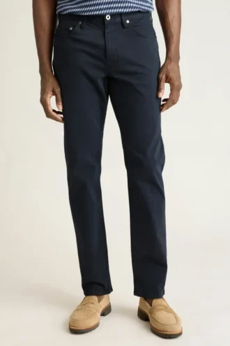 Pantalones italianos cepillados de 5 bolsillos
