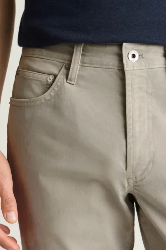 Pantalones italianos cepillados de 5 bolsillos