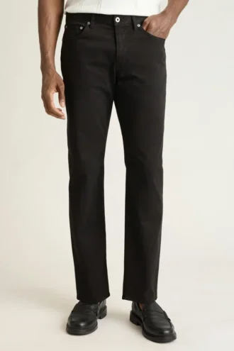 Pantalones italianos cepillados de 5 bolsillos