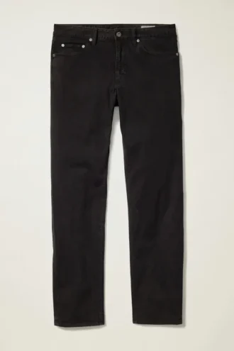 Pantalones italianos cepillados de 5 bolsillos – Straight Fit