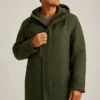 Parka – Chaqueta parka de lana italiana para hombre Parka – Chaqueta parka de lana italiana para hombre
