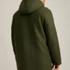 Parka – Chaqueta parka de lana italiana para hombre Parka – Chaqueta parka de lana italiana para hombre