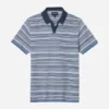 Polo de algodón y cachemira con cuello Johnny Polo de algodón y cachemira con cuello Johnny