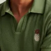 Polo de felpa con cuello Johnny Polo de felpa con cuello Johnny