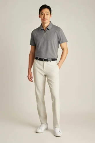 Polo de golf con cremallera All Day