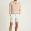 Polo de lino para hombre de Bonobos | Estilo costero de manga larga Polo de lino para hombre de Bonobos | Estilo costero de manga larga