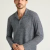 Polo de lino para hombre de Bonobos | Estilo costero de manga larga Polo de lino para hombre de Bonobos | Estilo costero de manga larga