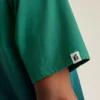 Polo de manga corta holgado con efecto degradado Fielder