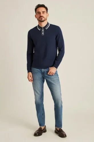 Polo de manga larga