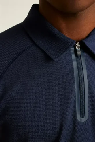 Polo de manga larga con cremallera «All Day Long»