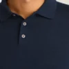 Polo de manga larga de lana merino Polo de manga larga de lana merino