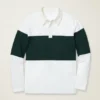 Polo de manga larga de piqué elástico Polo de manga larga de piqué elástico