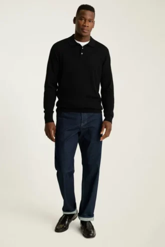 Polo de manga larga Hudson