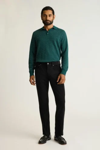 Polo de manga larga Hudson
