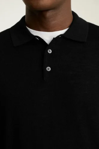 Polo de manga larga Hudson