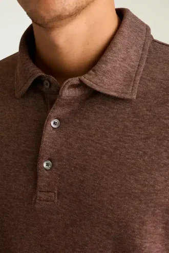 Polo de manga larga para hombre de Bonobos | Prenda de capa refinada y lujosa