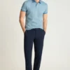 Polo de piqué elástico