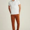 Polo de piqué elástico