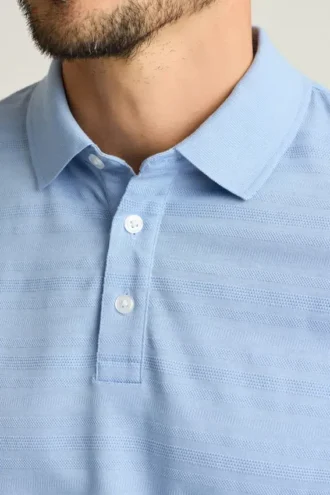 Polo de piqué elástico