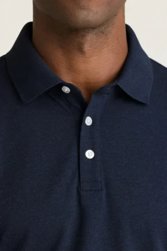 Polo de piqué elástico