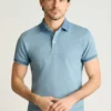 Polo de piqué elástico