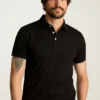 Polo de piqué elástico