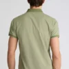 Polo de piqué elástico