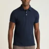 Polo de piqué elástico