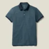 Polo de piqué elástico