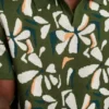 Polo de punto con estampado floral Polo de punto con estampado floral