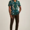 Polo de punto con estampado floral Cabana