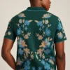 Polo de punto con estampado floral Cabana